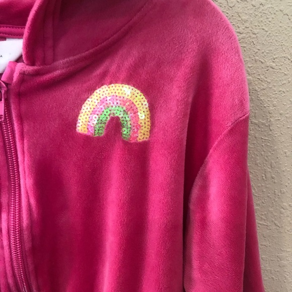 H&M Oversized Hooded Jacket For Toddler Girls Size 3/4T PINK - Picture 4 of 9